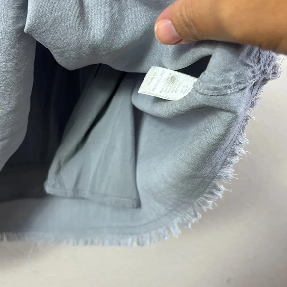 Cloth & Stone Anthropologie Gray Halter Sleeveless Dress in light grey size XS - Picture 6 of 10